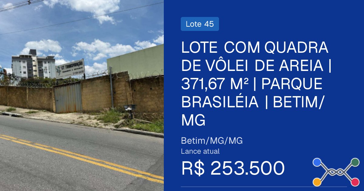 Edificação em Leilão em Betim / MG - 3047926