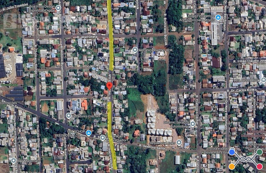 Parte na chacara area total 522m² ErechimRS