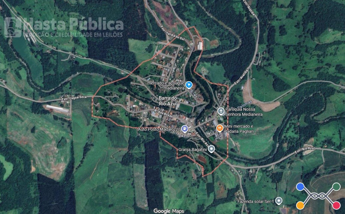 Imovel rural area total 24000ha Seccao Uva Barra do Rio AzulRS