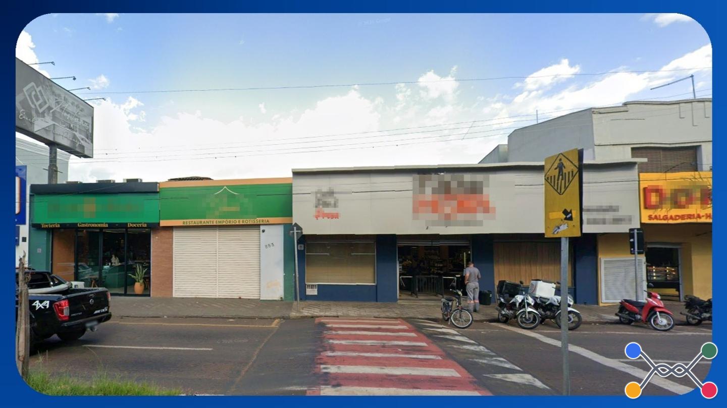 PRÉDIO COMERCIAL - AV. FERNANDO COSTA, 853/861 SÃO BENEDITO, UBERABA/MG, ÁREA CONSTRUÍDA DE 711,39M² - Luis Leiloeiro