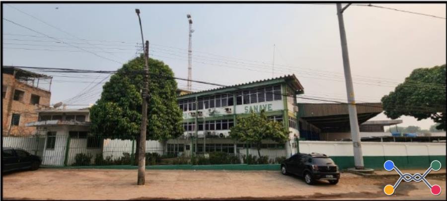 Imóvel | 1 Prédio Administrativo | 2 Pavimentos | 6 Salas | 6 Banheiros | 1 Estacionamento de Veículos de Pequeno Porte | 1 Atracadouro | Rua Marechal Bittencourt, nº 20 | Compensa | Manaus/AM