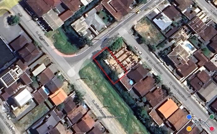 LOTE 02: Terrno em Joinville Com área de 408,52 m²