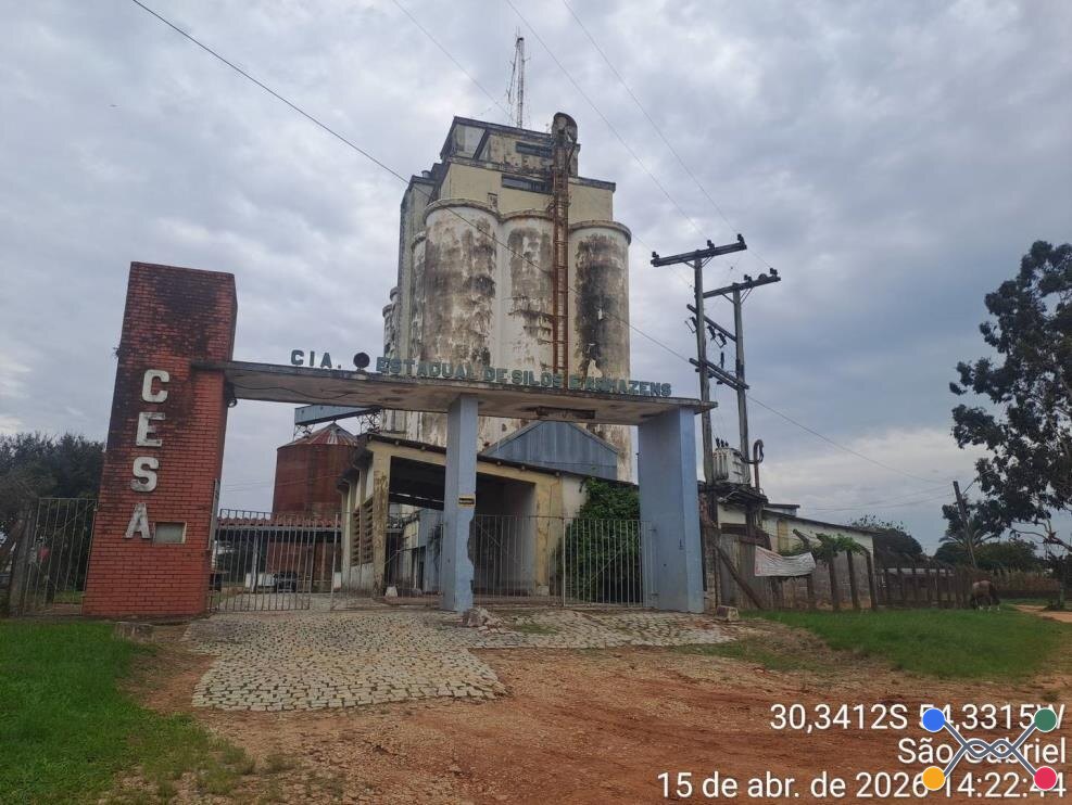 UNIDADE ARMAZENADORA CESA SÃO GABRIEL I – SILOS, SECADORES E 19.365 M² – SÃO GABRIEL/RS - QLeilão