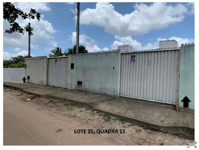 Lote de terreno situado sob o no. 25 da Quadra 15, no Loteamento Vale de Santa Rita I, no Município de Santa Rita/PB.