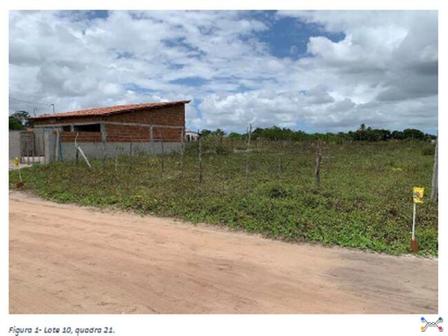 Lote de terreno situado sob o no. 10 da Quadra 21, no Loteamento Vale de Santa Rita I, no Município de Santa Rita/PB.