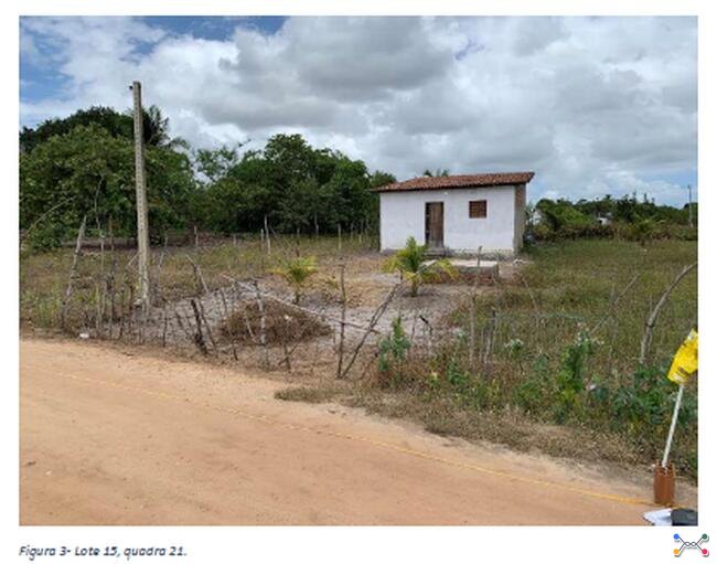 Lote de terreno situado sob o no. 15 da Quadra 21, no Loteamento Vale de Santa Rita I, no Município de Santa Rita/PB.