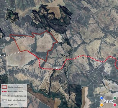 Gleba Rural 224ha | Palestina de Goiás/GO