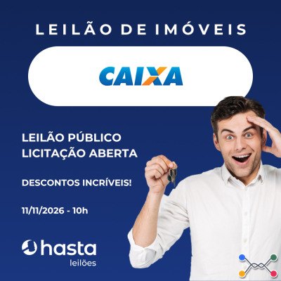 ID 569 - LEILÃO DE IMÓVEIS CAIXA ECONÔMICA FEDERAL - LICITAÇÃO ABERTA Data: 11/11/2026 (quarta-feira