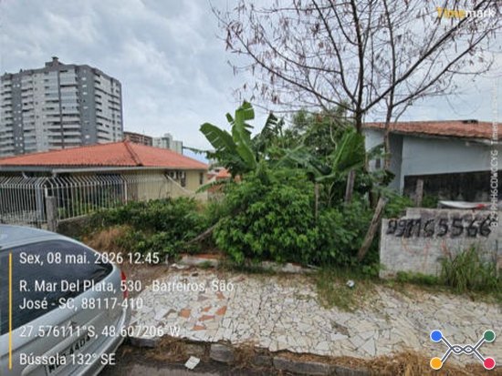 Leilão Eletrônico Leilão Terreno Rua Mar Del Plata, S/N · (Lote 25) · Barreiros São José/SC 1º leilã