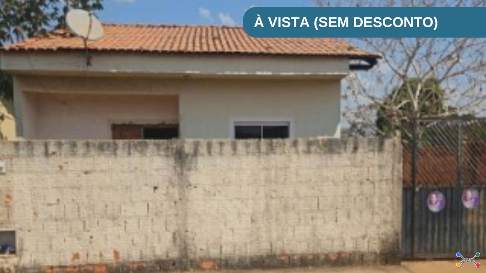 Casa na vila divinéia em padre bernardo/go