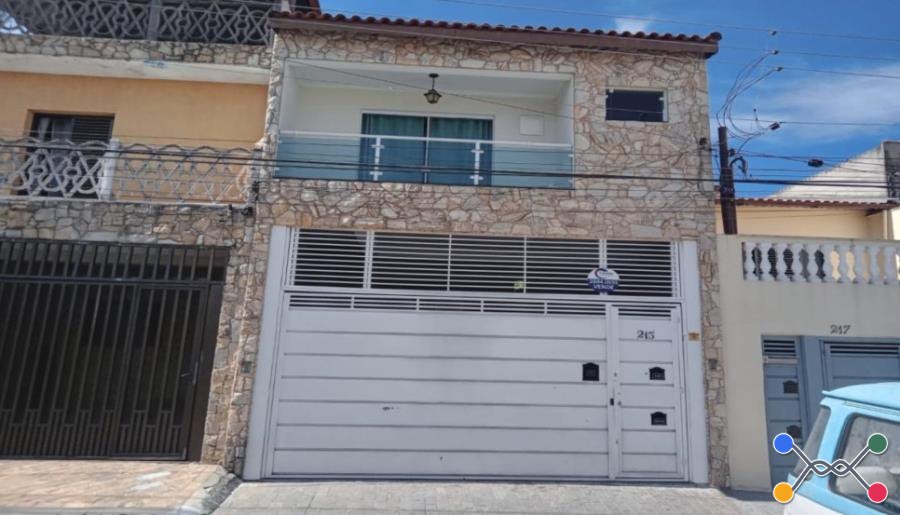 Leilão banco inter - são paulo/sp - vila olinda - casa com 180m²