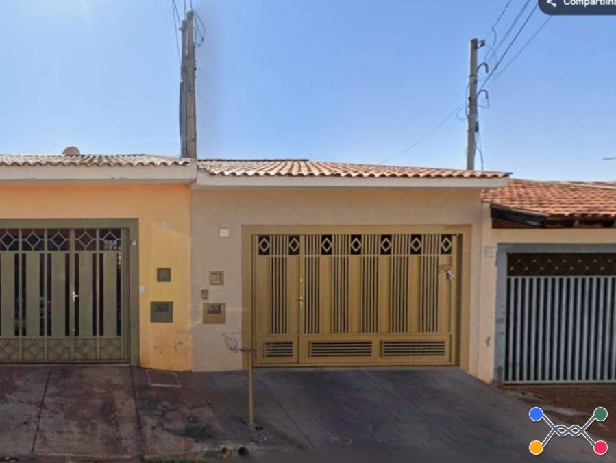 Leilão banco inter - ribeirão preto/sp - planalto verde - casa com 110m²