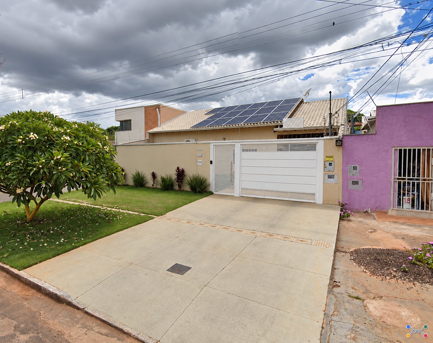 Lote 3: casa com 196,81 m² - jardim marcos roberto campo grande ms