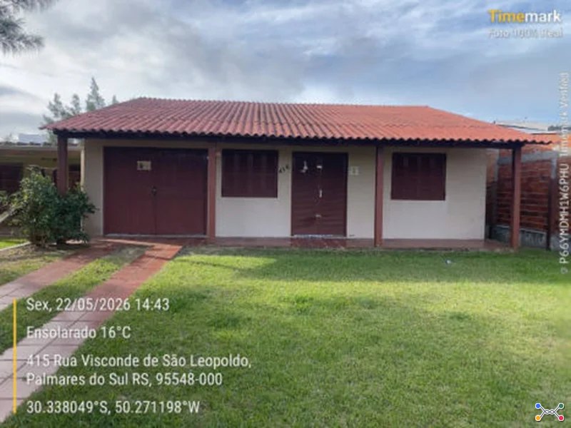 Palmares do sul rs rua visconde de são leopoldo 416 matrícula:3.121