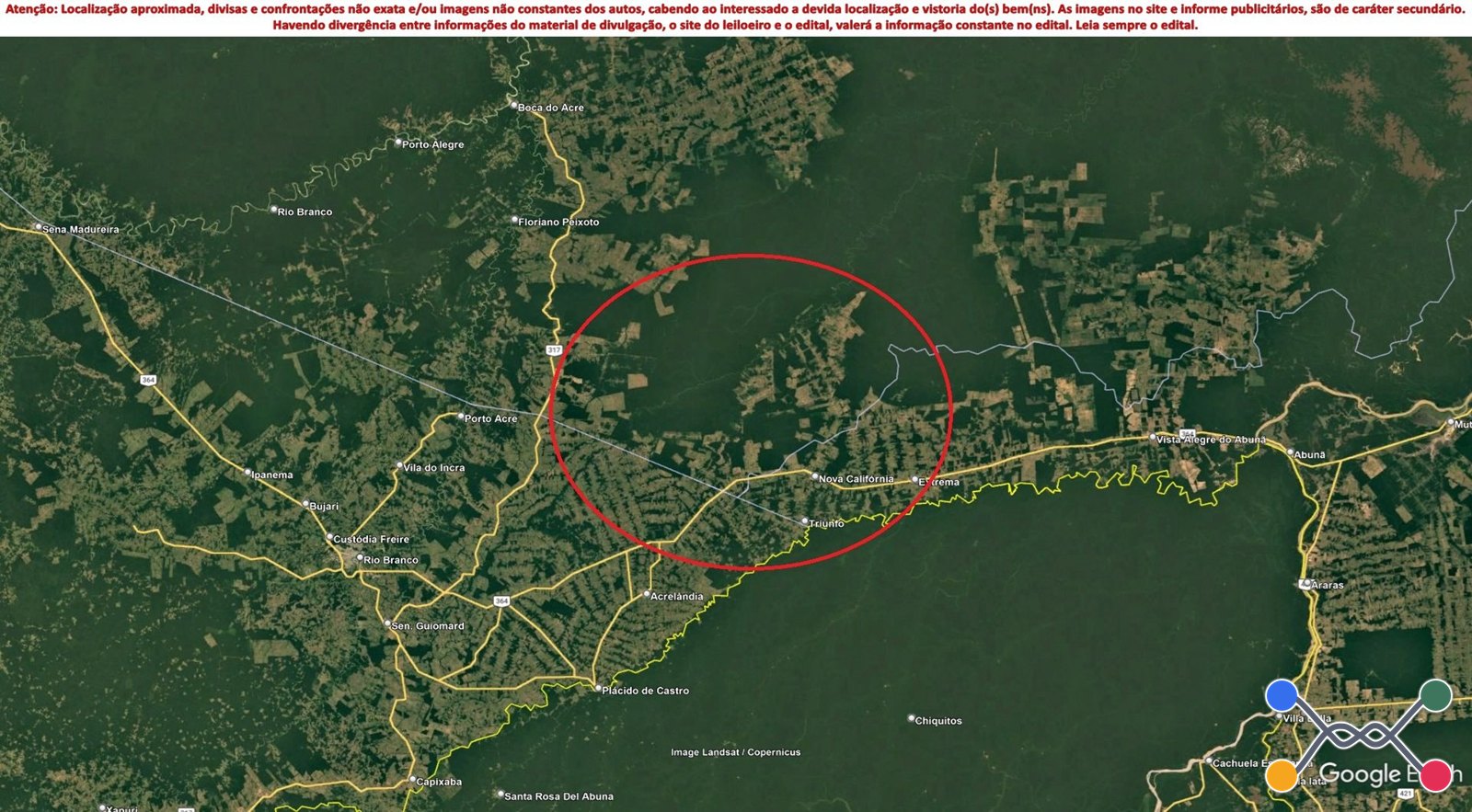 LOTE 7.1 - Imóvel c/ 3.680.4010 ha em Lábrea/AM