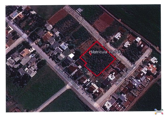 Matrícula N° 10.545: LOTE 9 – AREA INSTITUCIONAL - QUADRA B: uma área de terrenos urbana com a extensão superficial de 1.664,36m², situada na rua Paulo Afonso Arnt Herrmann, bairro São João.