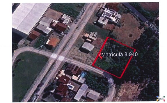 Matrícula N° 8.940: Área Institucional - uma área de terrenos urbana, com a extensão superficial de 1.266,10m² , situada na rua B, bairro São João.