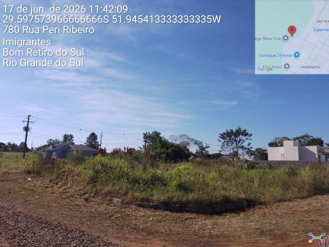 Matrícula Nº 9.701: LOTE 15 - área institucional - uma área de terrenos urbana/ com a extensão superficial 883,98m², situado na rua B, esquina com a rua A, bairro São Francisco, loteamento Recanto.