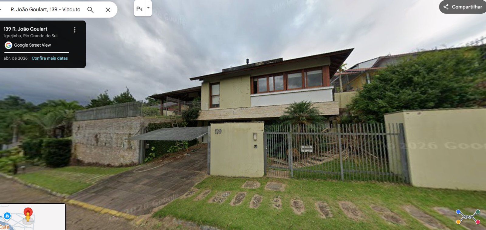 Terreno urbano situado no loteamento Neubarth, constituídos pelos lotes 05, 06 com área de terreno de 795,82m, com uma casa de alvenaria de 320,52m² a Rua João Goulart número 139. tudo conforme matrícula nº 15062 livro nº 2, fls 1 do CRI de Igrejinha/RS