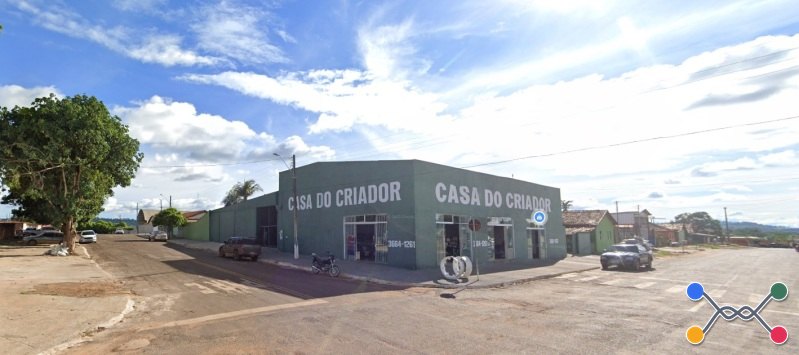 Imóvel com a.t. 933m², a.c. 710m², setor central, doverlândia/go