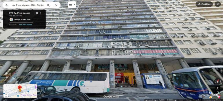 Avenida presidente vargas, 590, sl. 201, centro, rio de janeiro/rj.