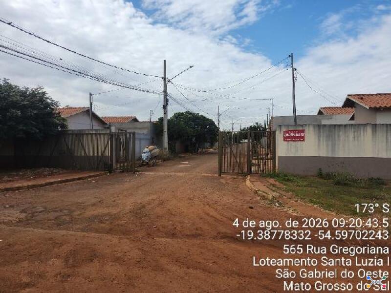 Casa em leilão em Santa Luzia I, São Gabriel do Oeste/MS