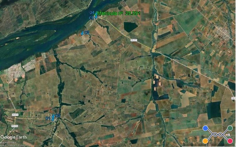 Lote nº 16 da quadra 11 com área de 685,23m² e área construída aprox. de 400,00m² - distrito de porto são josé são pedro do paraná/pr