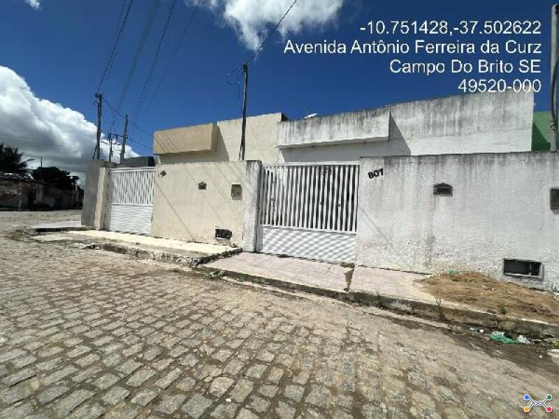 Casa em campo do brito/se - desconto de 19,54% do valor de avaliação no 2º leilão