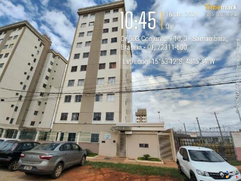Apartamento em samambaia/df - desconto de 40% do valor de avaliação no 2º leilão