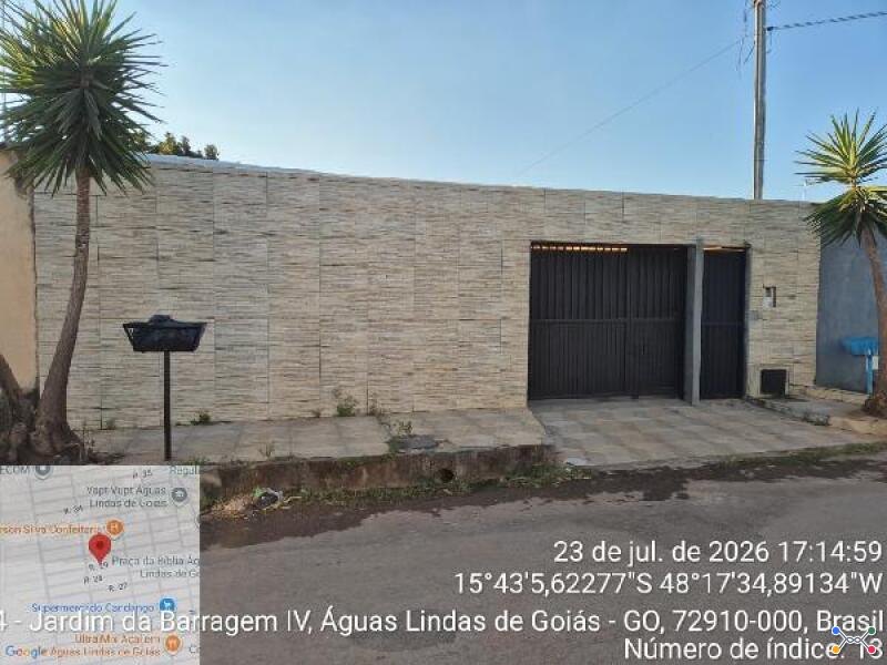 Casa em aguas lindas de goias/go