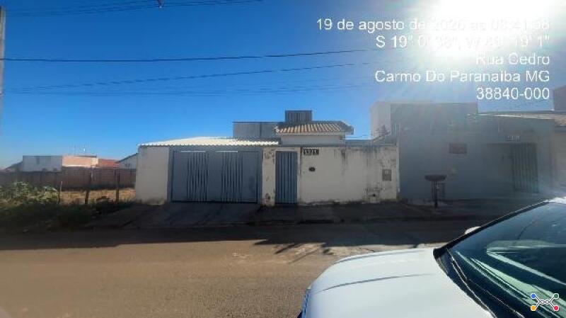 Casa em carmo do paranaiba/mg - desconto de 40% do valor de avaliação no 2º leilão