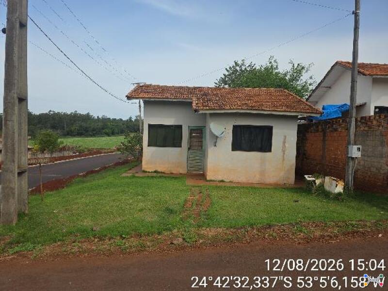 Casa em iguatu/pr - desconto de 40% do valor de avaliação no 2º leilão