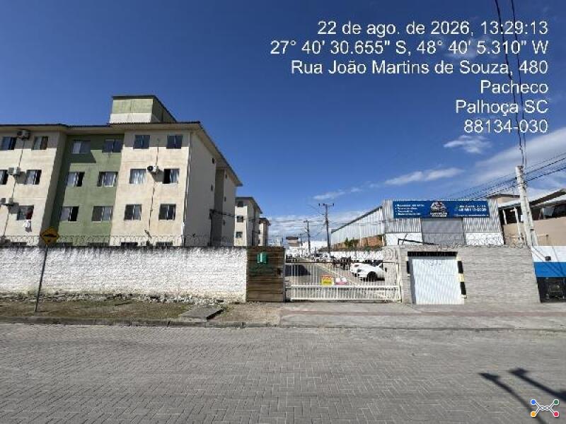 Apartamento em palhoca/sc - desconto de 36,75% do valor de avaliação no 2º leilão