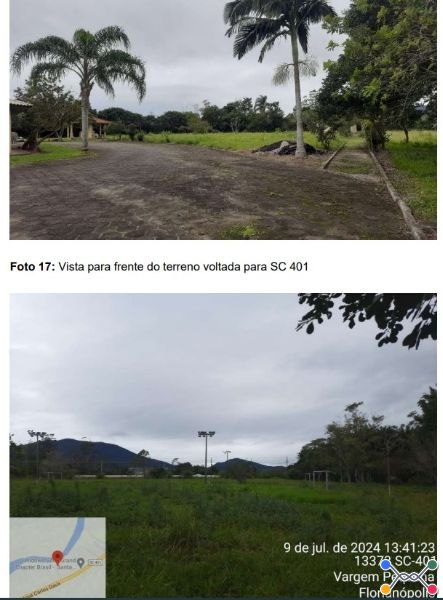 Leilão online Leilão Terreno Florianópolis/SC 1º leilão 10/11/2026 2º leilão 24/11/2026 Lance mínimo