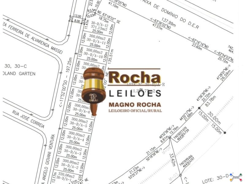 Lote de terras sob nº 30-d/a-1