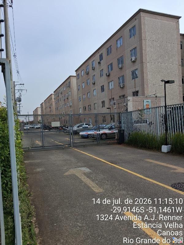 Apartamento em canoas/rs - desconto de 33,53% do valor de avaliação no 2º leilão