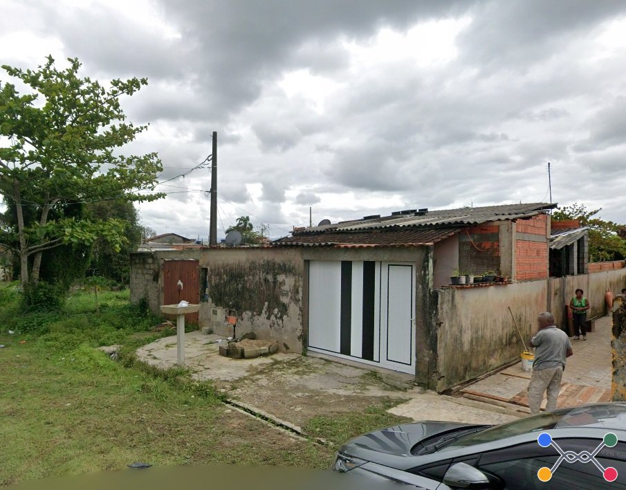 2 imóveis, 268,25m², balneário paranapuan, itanhaém/sp