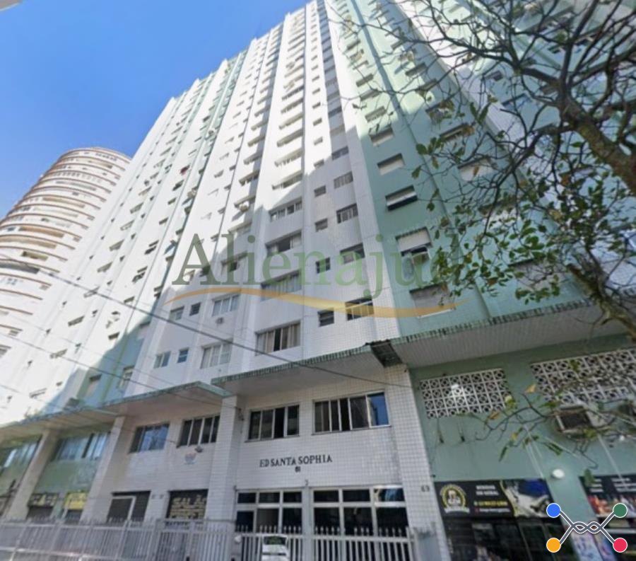 Apto. c/ 44,14m² e 1 dorm. no Centro de São Vicente/SP