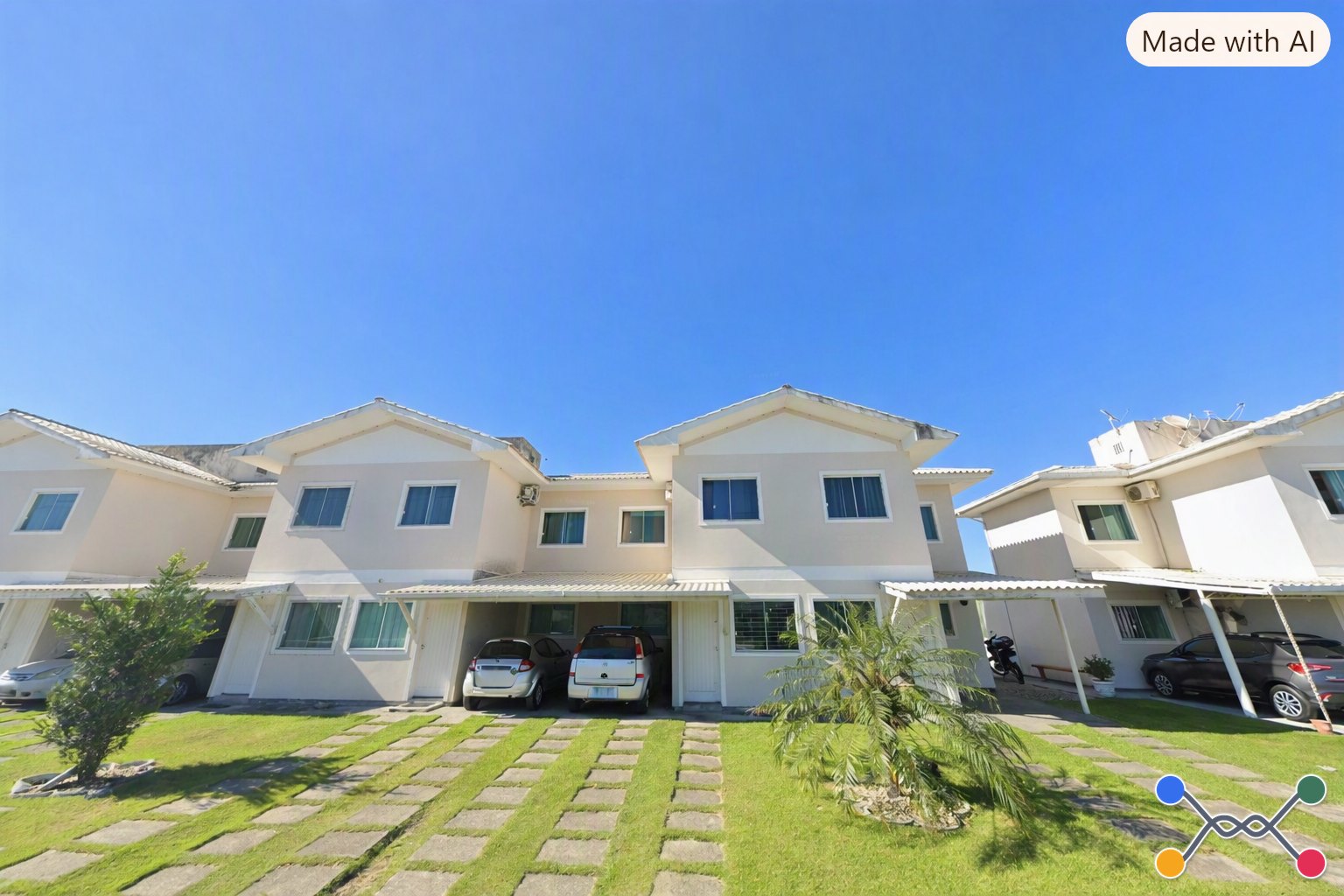 CASA GEMINADA NO RESIDENCIAL JARDIM DAS FLORES EM SÃO JOSÉ/SC