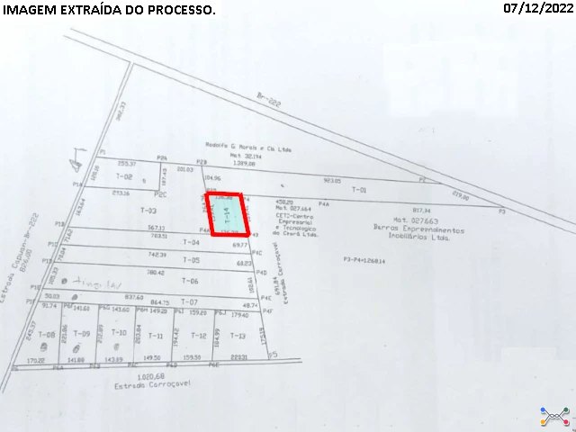 Chácara c/ 2,50 hectares - Caucaia/CE