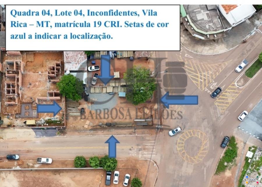 LOTE 04, QUADRA 04 - B. INCONFIDENTES, VILA RICA