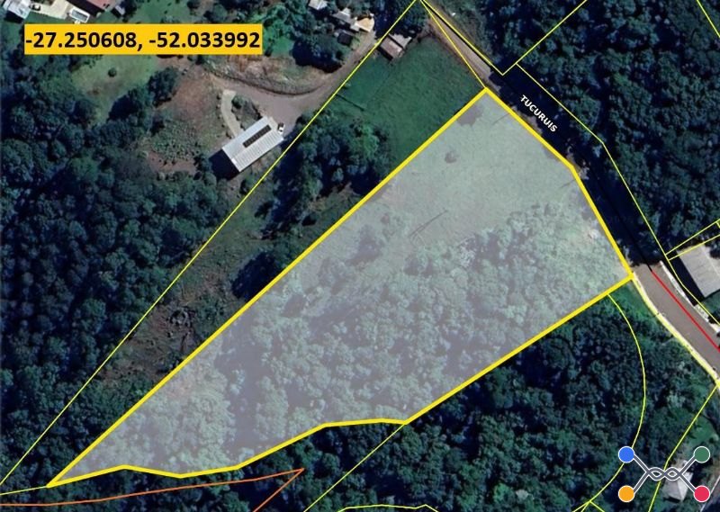 Terreno 1 com  9.696,45 m² e 2 com 450,00m²