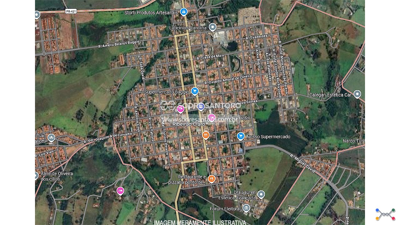 lote de terreno - lote 64 quadra h - ribeirão claro - pr
