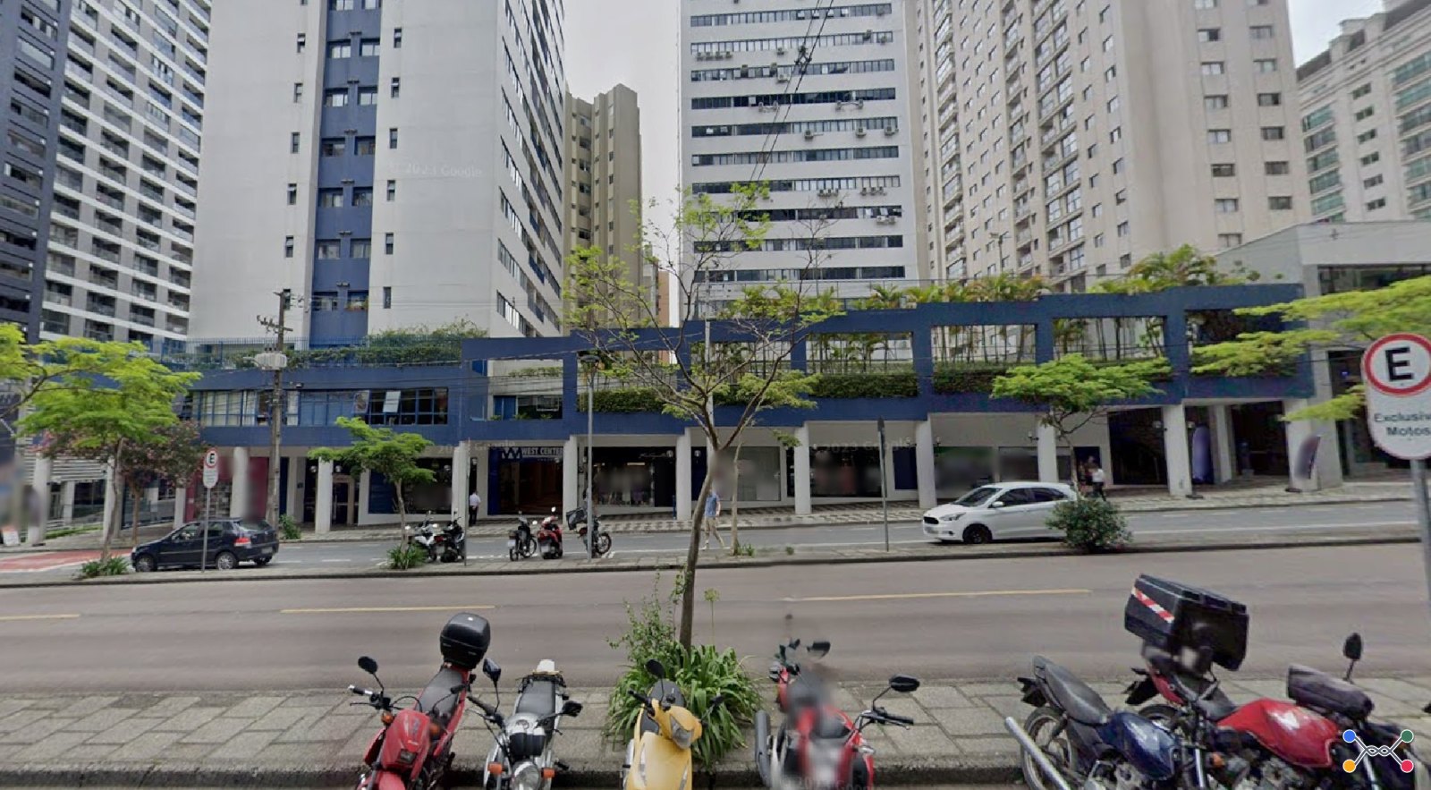 LOTE 10.1 - Conjunto Comercial nº 1.002 do Ed. West Center em Curitiba/PR