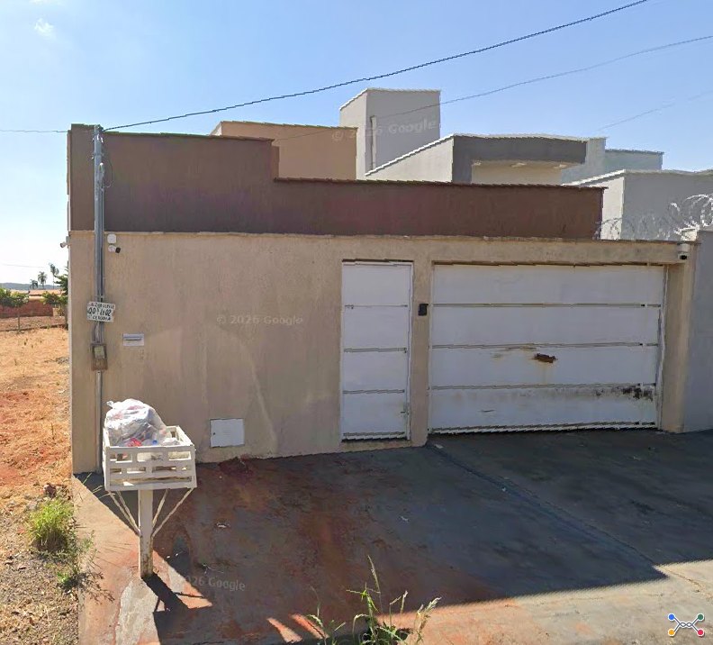 SÃO LUÍS DE MONTES BELOS/GO – CASA RESIDENCIAL COM 06 CÔMODOS NO SETOR CLÁUDIA
