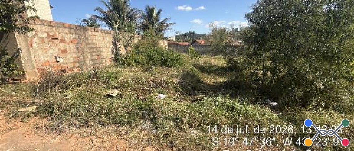 TERRENO DE LEILÃO DA CAIXA, NO BAIRRO PQ DOS BANDEIRANTES, NA CIDADE SÃO GONÇALO DO RIO ABAIXO, NO ESTADO MG