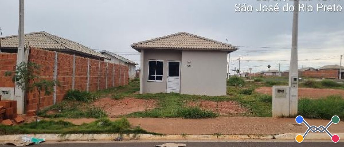 CASA DE LEILÃO DA CAIXA, NO BAIRRO RESIDENCIAL JOSE BERNARDES COELHO, NA CIDADE SÃO JOSÉ DO RIO PRETO, NO ESTADO SP, 2 QUARTOS, 1 VAGAS