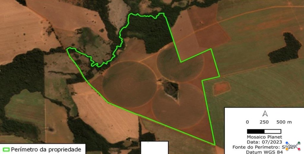 Imóvel agropastoril com área de 233,6207 hectares, Gleba 04 no município de Edéia/GO. Entrada de 30% e saldo parcelado em até 240 vezes.