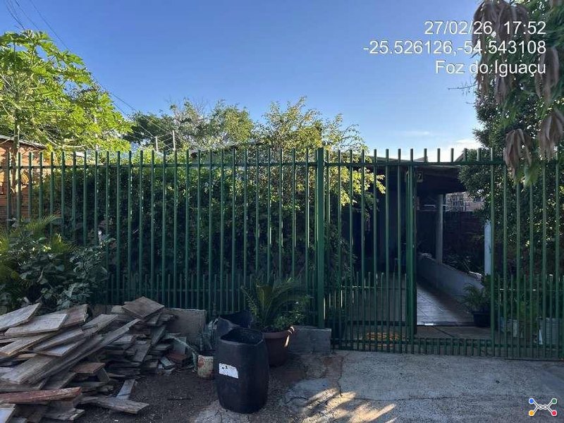 Lote de terreno urbano nº 0094 da Quadra 10, com área de terreno total de 159,80m², com benfeitoria de área total de 96,60m², localizado na Rua Dedé Nunes, 937, Bairro: Parque Residencial Morumbi II, Foz do Iguaçu/PR