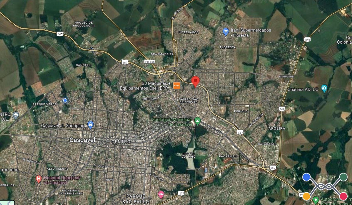 TERRENO COMERCIAL COM 31.400 M2 BAIRRO SÃO CRISTOVÃO FINAL DA RUA JACAREZINHO - CASCAVEL /PR